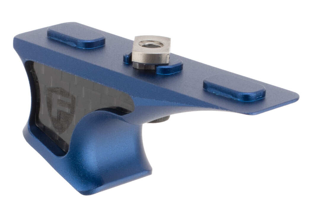 Fortis Manufacturing SHIFT Reversible Carbon Fiber Handstop - Blue - M-LOK