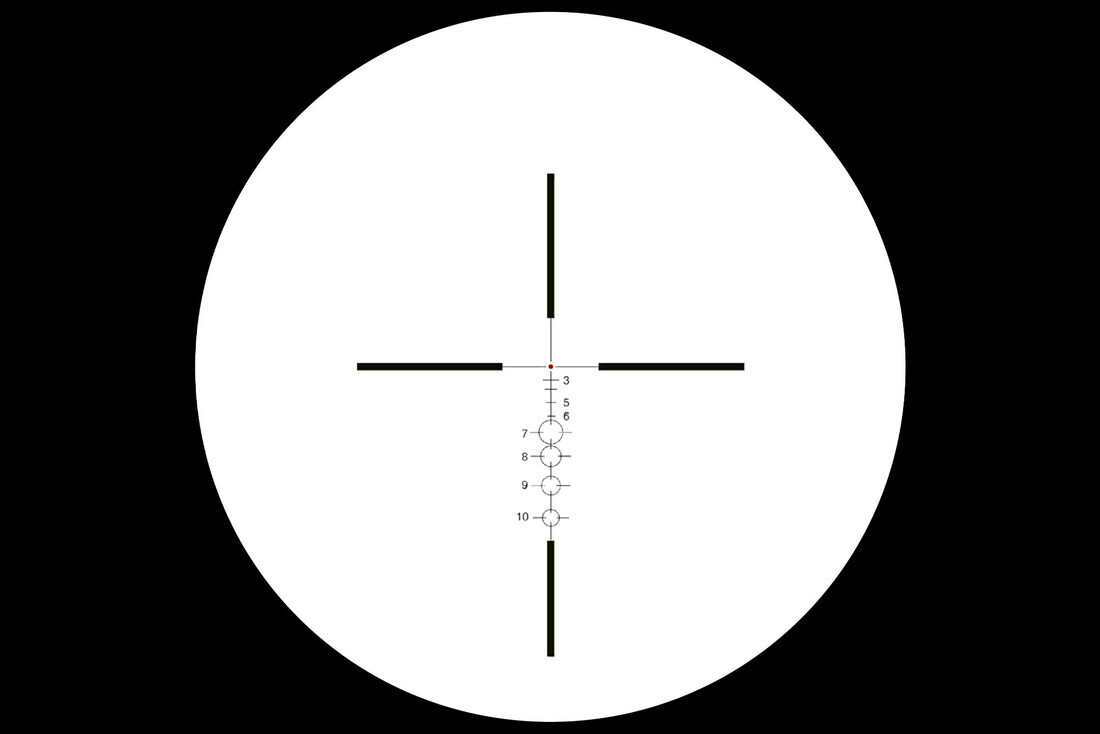 ELCAN SpecterDR Dual Role 1x/4x 5.56 Optical Sight - Black