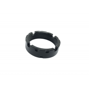 Forward Controls Design CNF Castle Nut Improved Staking Notches - CNF-BLK