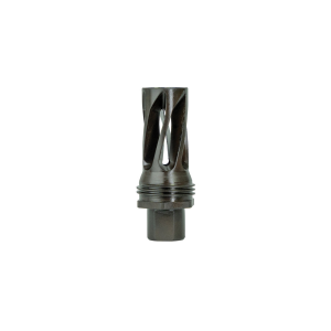 Huxwrx Safety Co Quick Detach Flash Hider 1/2-28, Black - Rapid, Secure Attachment - 2885
