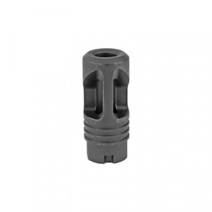LBE Unlimited 14x1 LH Dual Port AK-47 Flash Hider, Black - AK47-DP
