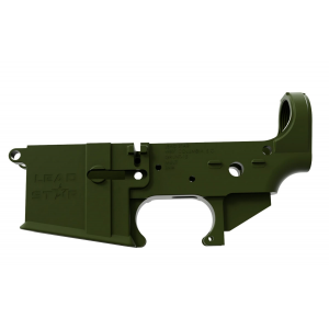 Lead Star Arms Grunt AR-15 Lower Receiver, Sniper Green