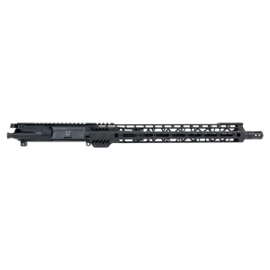 PSA 16" Pistol-Length 300AAC Blackout 1/8 Nitride 15" Lightweight M-LOK Upper - With BCG & CH - 5165448932