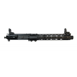 PSA 10.5" Carbine-Length 5.56 NATO 1/7 Phosphate Lightweight M-lok 12" Upper w/MBUS Sight Set - No BCG or CH
