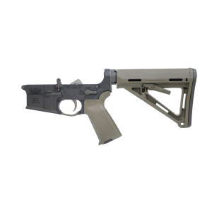 PSA AR15 MOE EPT Lower, Olive Drab Green - 516446916