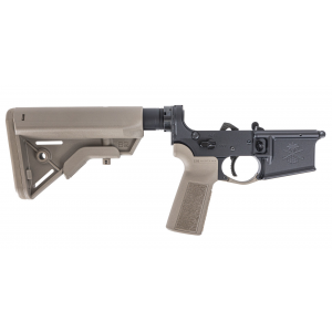PSA Sabre-15 Forged Lower with B5 Bravo Stock and B5 Grip, FDE