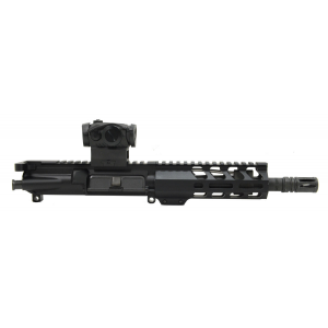PSA 7.5" Pistol-length 300AAC 1/8 Phosphate 6" Lightweight M-Lok Railed Upper With Romeo 5, BCG, & CH