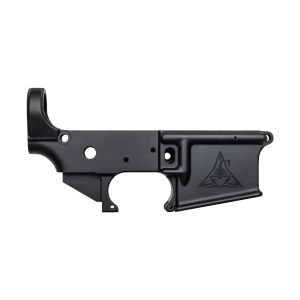 Rise Armament Stripped Lower Receiver - Flat Black, Precision-Machined for Enhanced Performance in AR Builds - RASL223