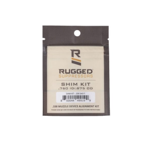 Rugged Suppressor Shim Kit - Essential Accessory for Suppressor Alignment - SA017