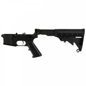 Sons of Liberty Gun Works .223 Remington AR Lower, Black - MILSPECLOWER